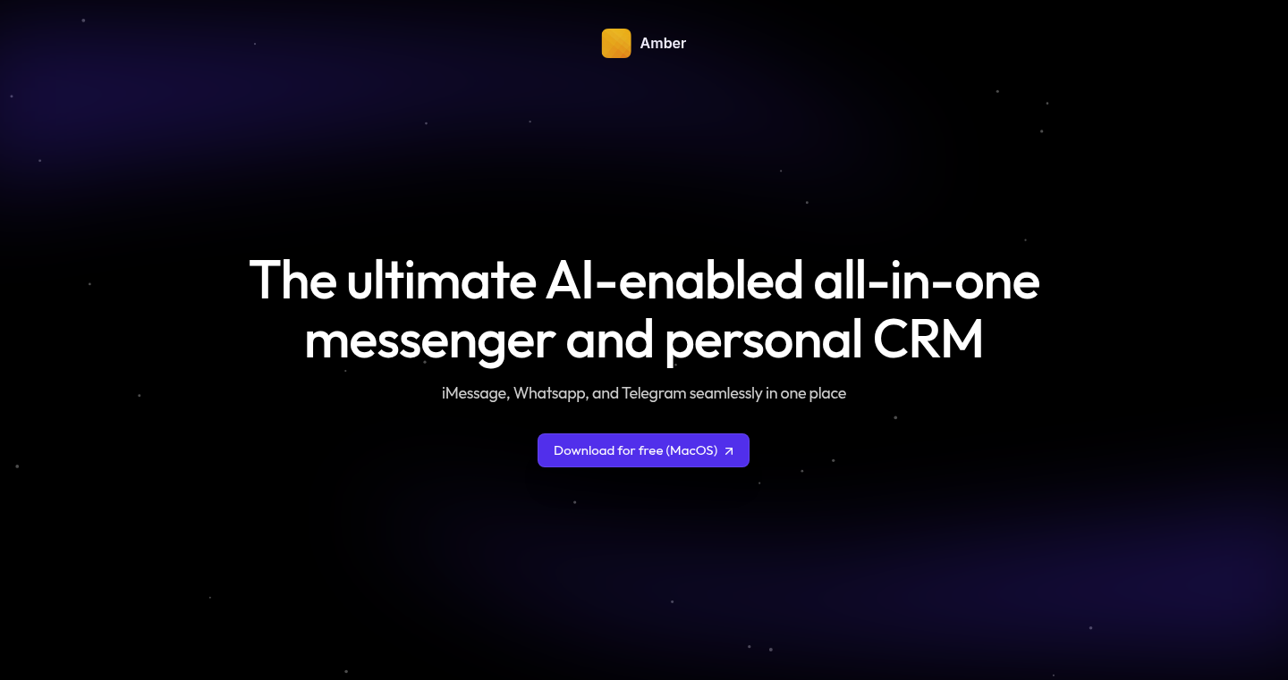 Amber: 整合通信的智能信使