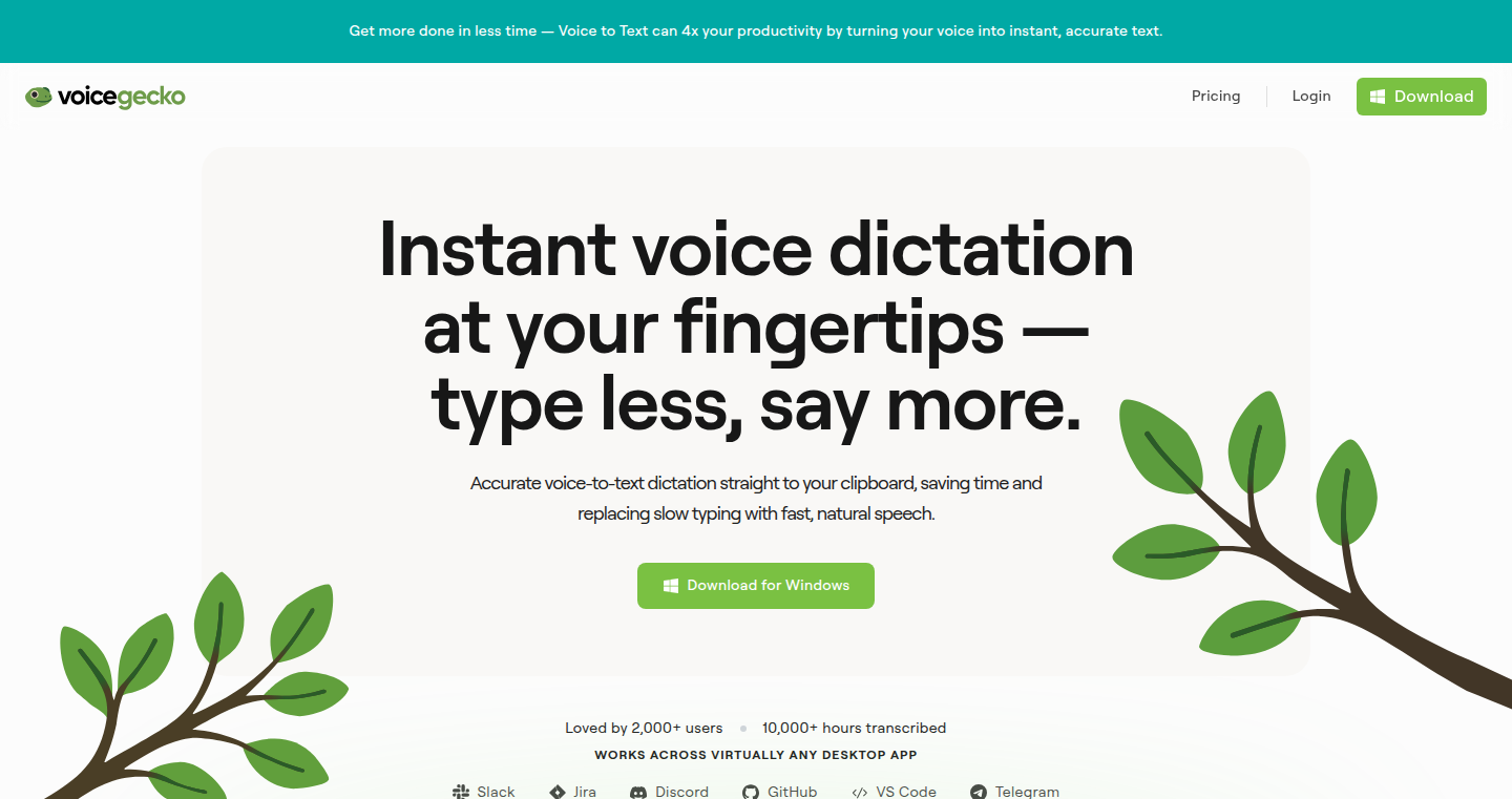 VoiceGecko:系统级全局语音输入
