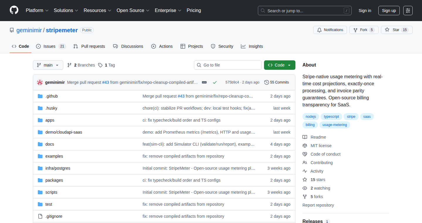 StripeMeter: Real-time Usage & Cost Tracker