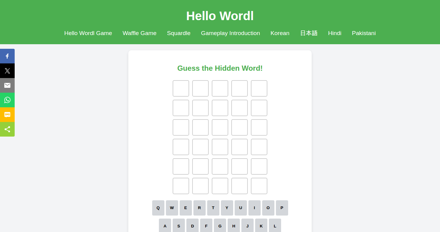 Hello Wordl: 字母拆解与精准反馈猜词引擎
