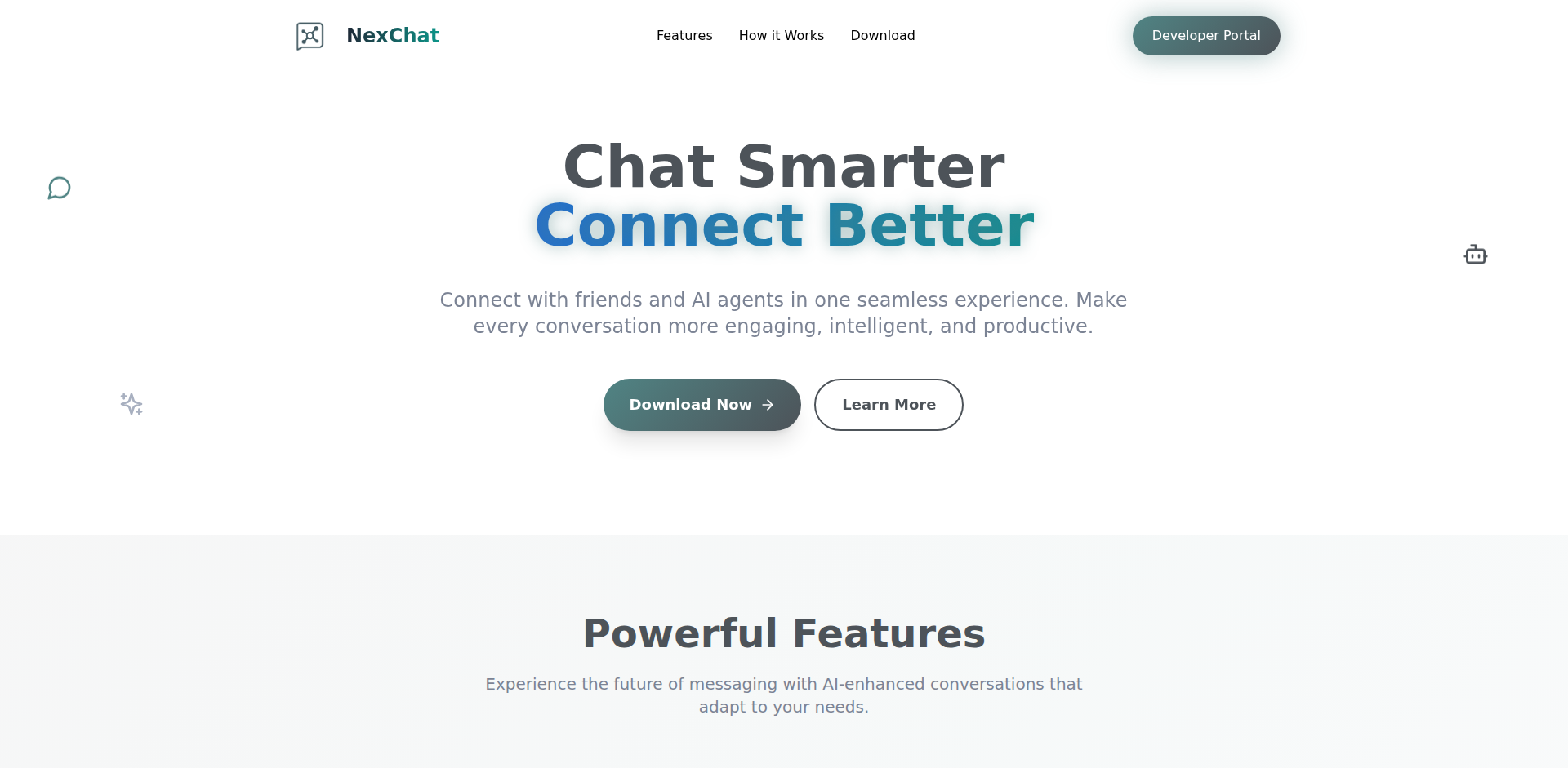 NexChat: 异次元通讯录