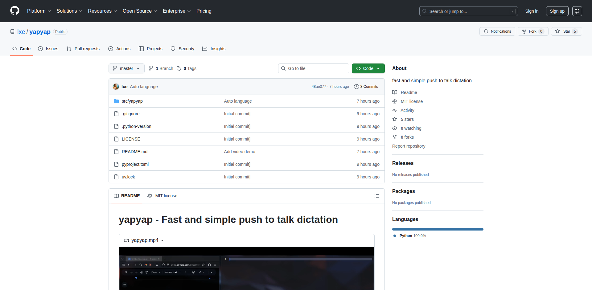 Yapyap:Whisper.cpp赋能的Linux语音输入加速器