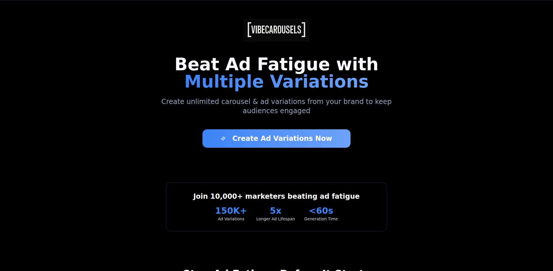 AdGenius: 広告疲労打破のための変種広告生成ツール