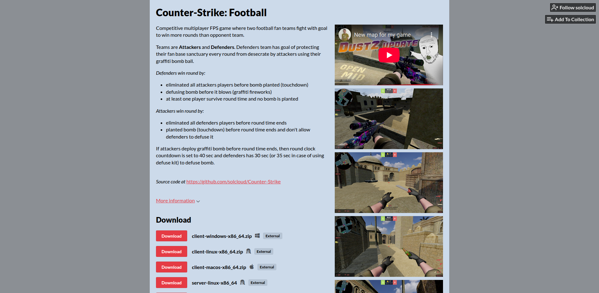 ゼロからのCSクローン:ゲームエンジン不使用のオープンソースプロジェクト