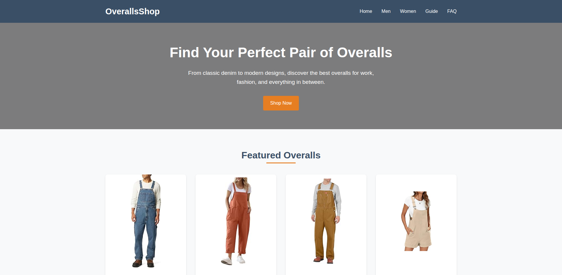 Overalls Navigator