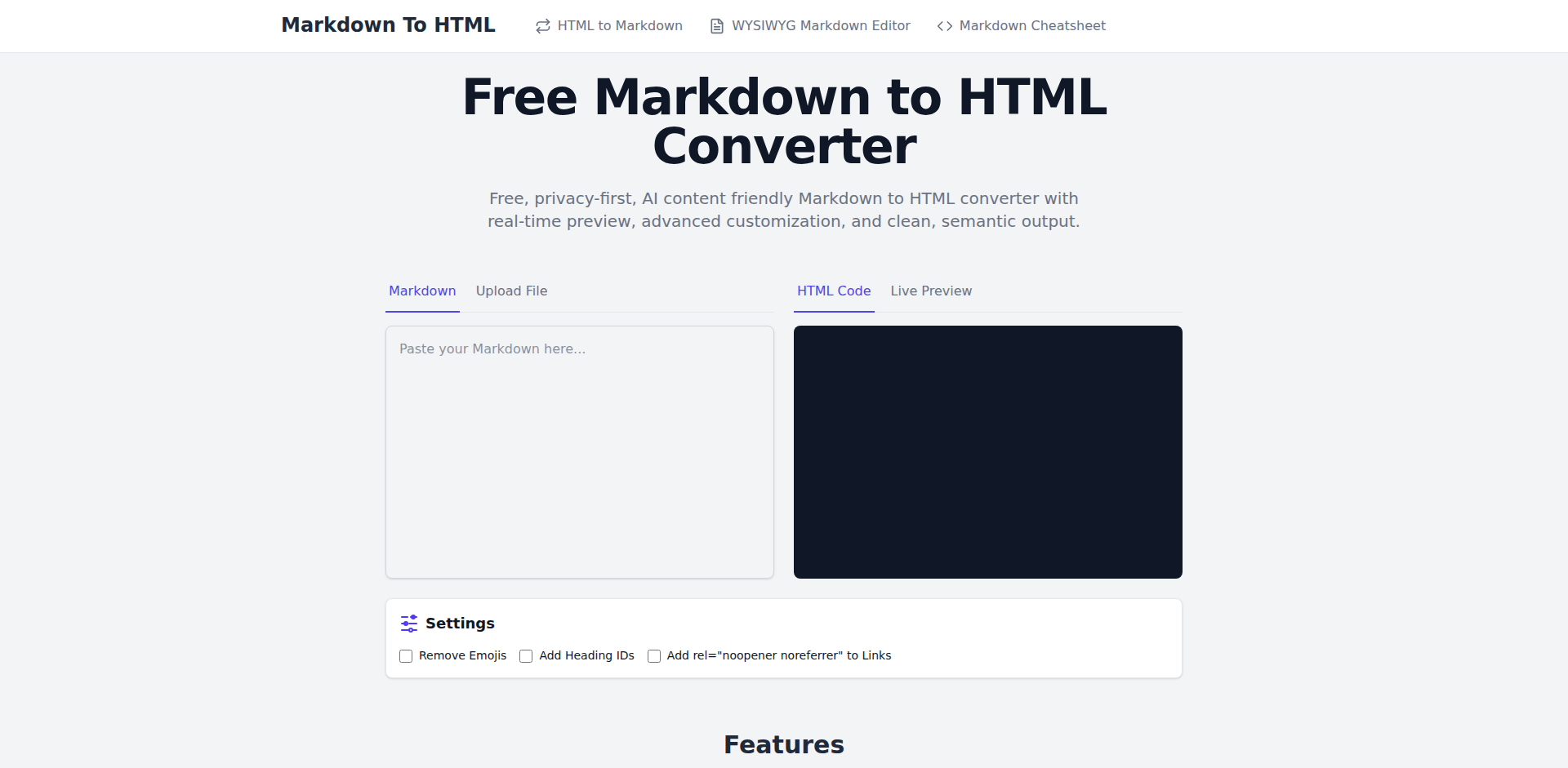MarkdownHTMLGen: AI対応型Markdown変換ツール