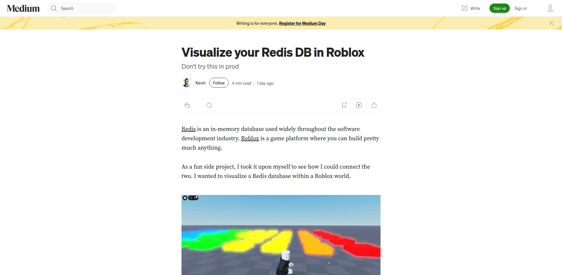 Roblox Redis Explorer