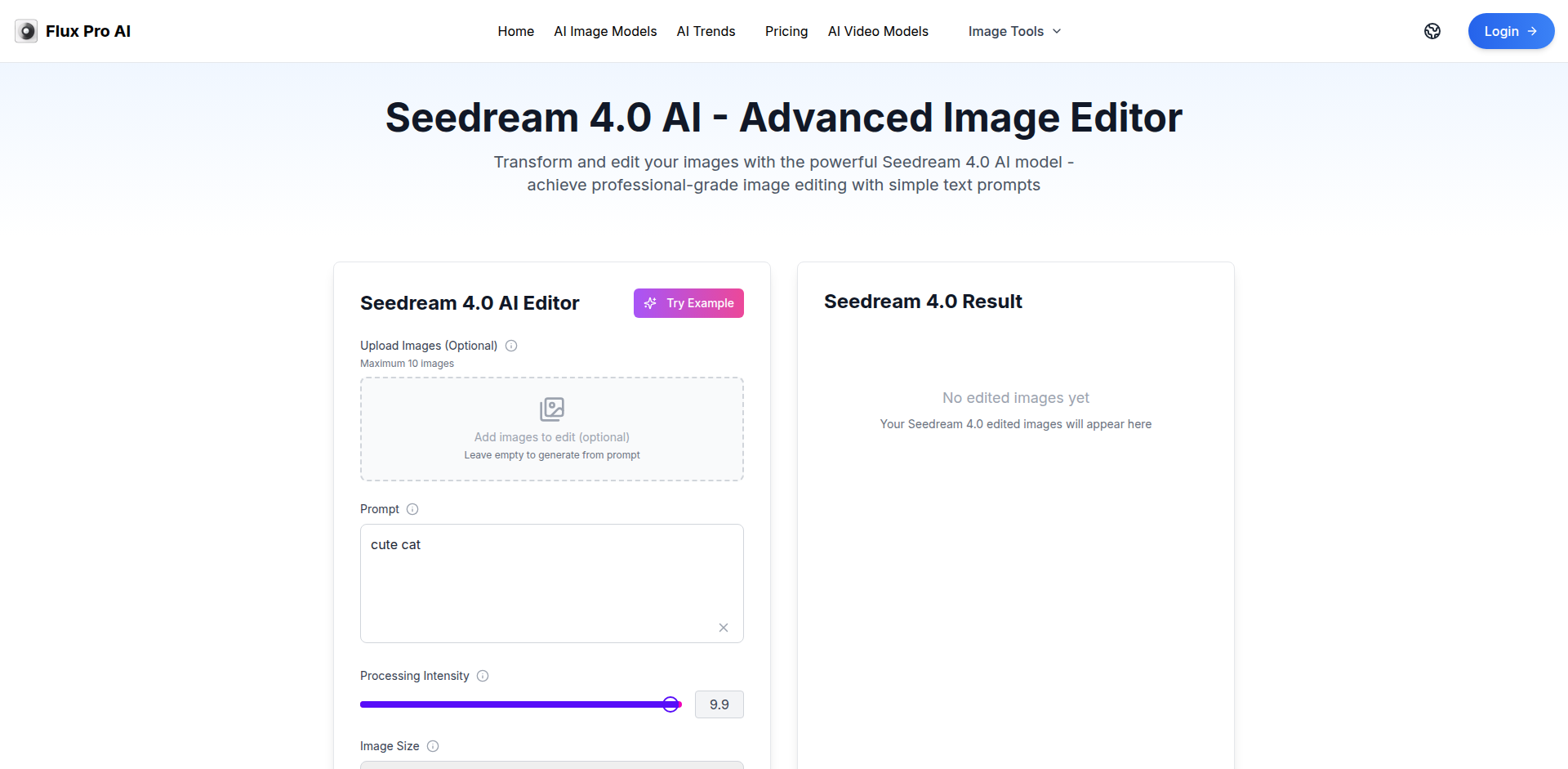Seedream 4.0 - 4K 超分辨率图像生成器