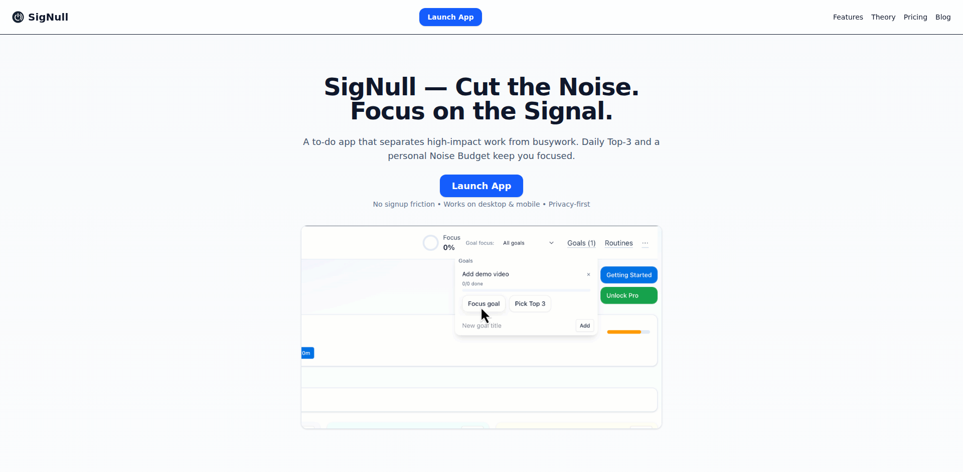 SigNull: 信号优先极简任务管理器