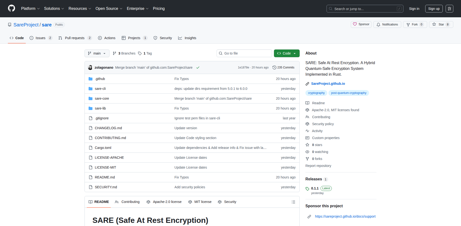 SARE：未来を担うRust製ハイブリッド暗号システム