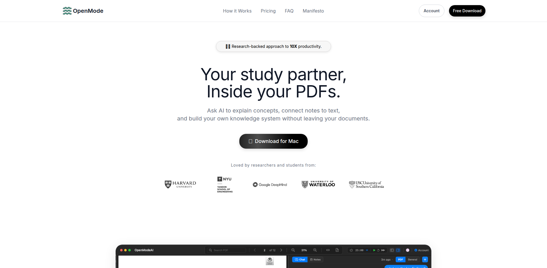 FocusFlow AI: 文脈維持型PDF学習アシスタント