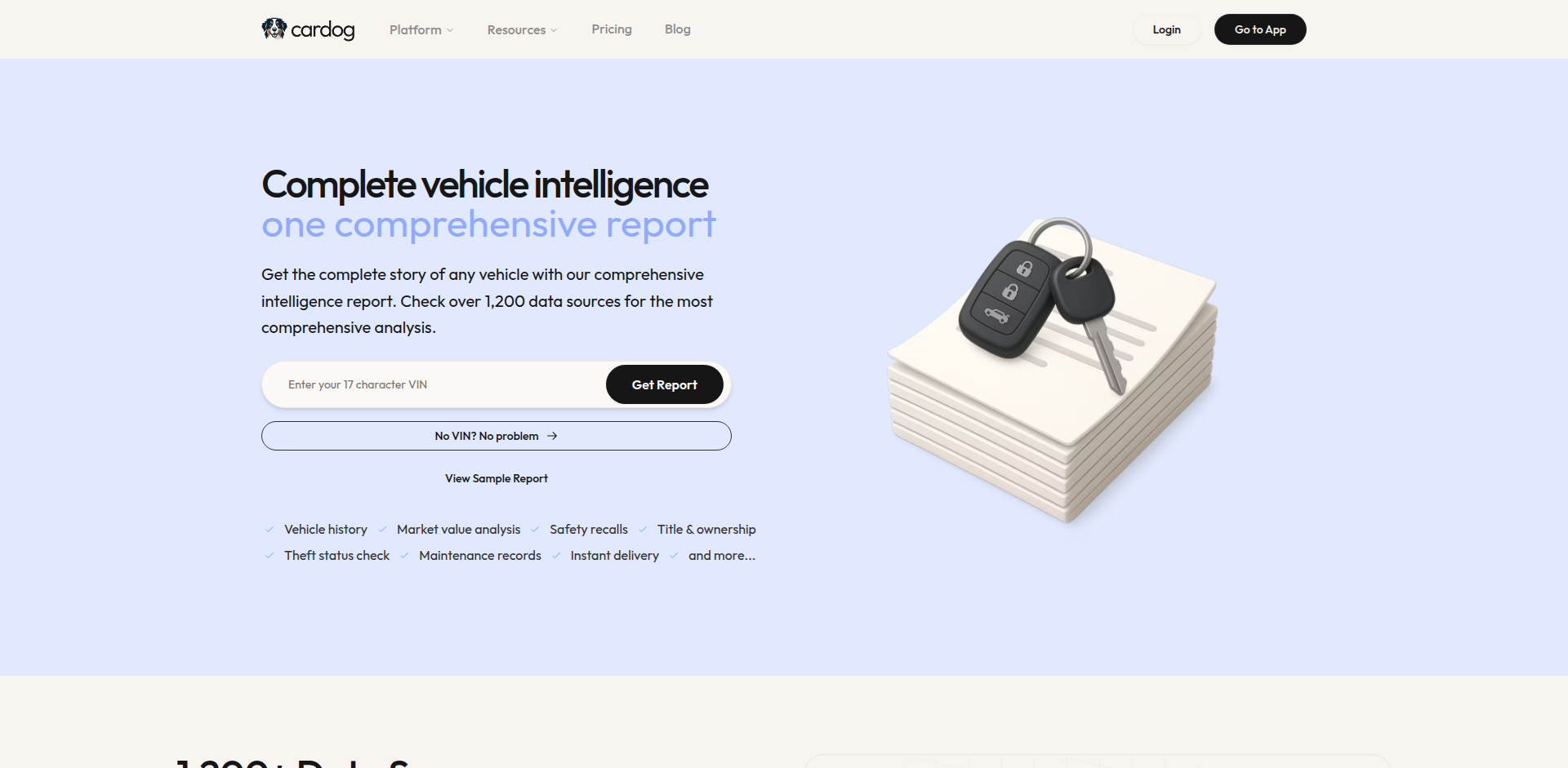 Cardog Reports - 愛車履歴インテリジェンス