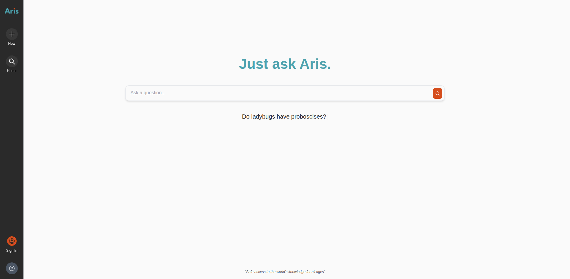 Aris: 子供のためのAI知識探求アシスタント