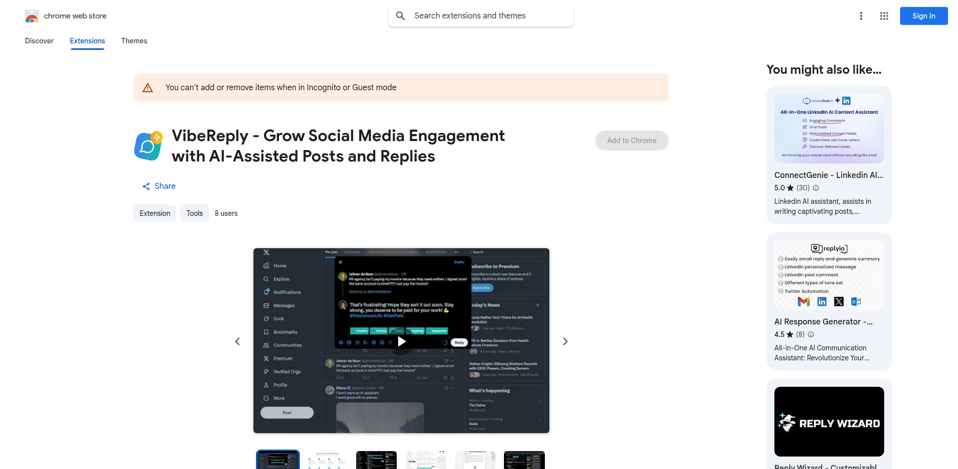 VibeReply: AI Social Weaver
