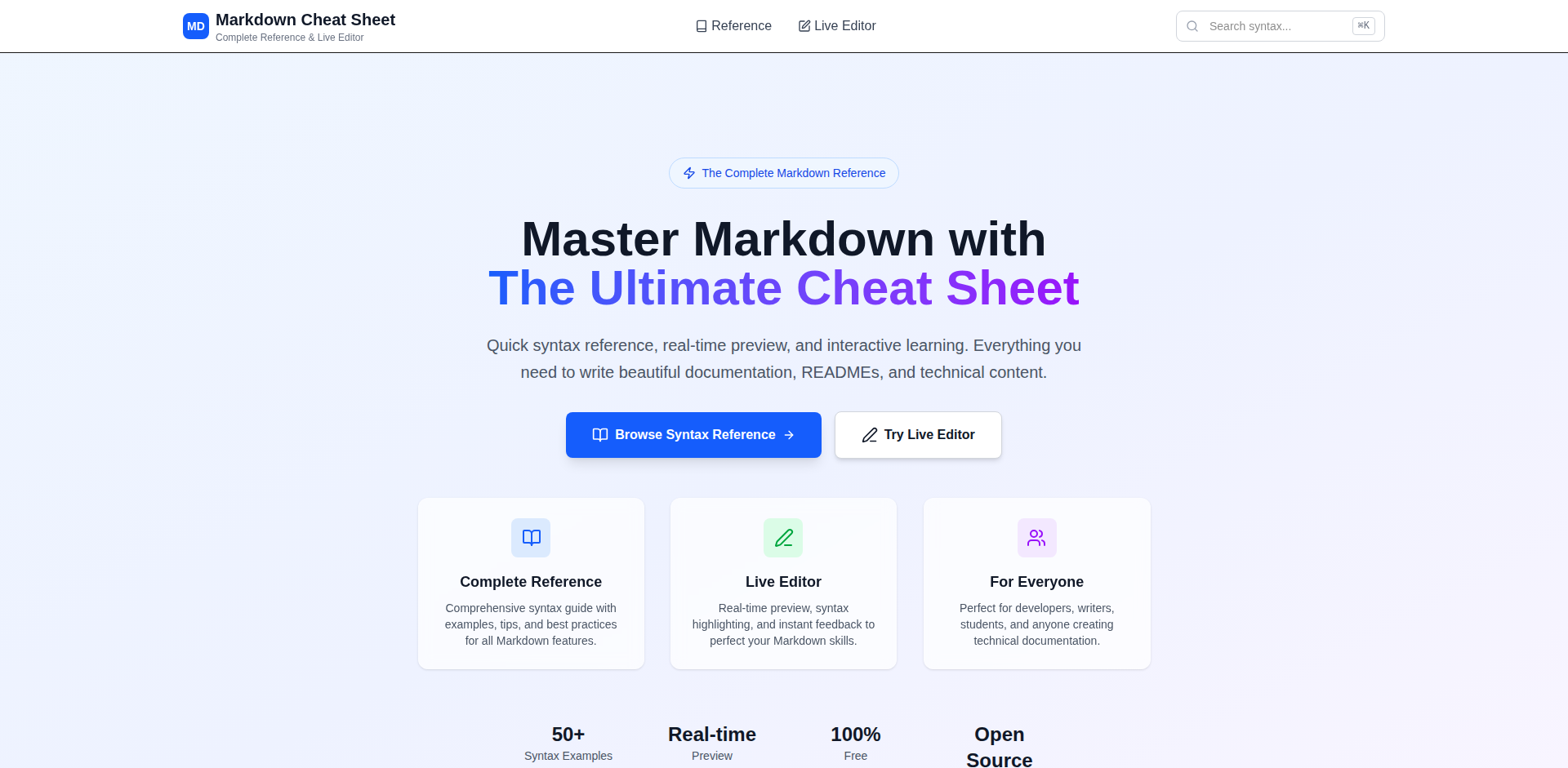 Markdown Mastery Navigator