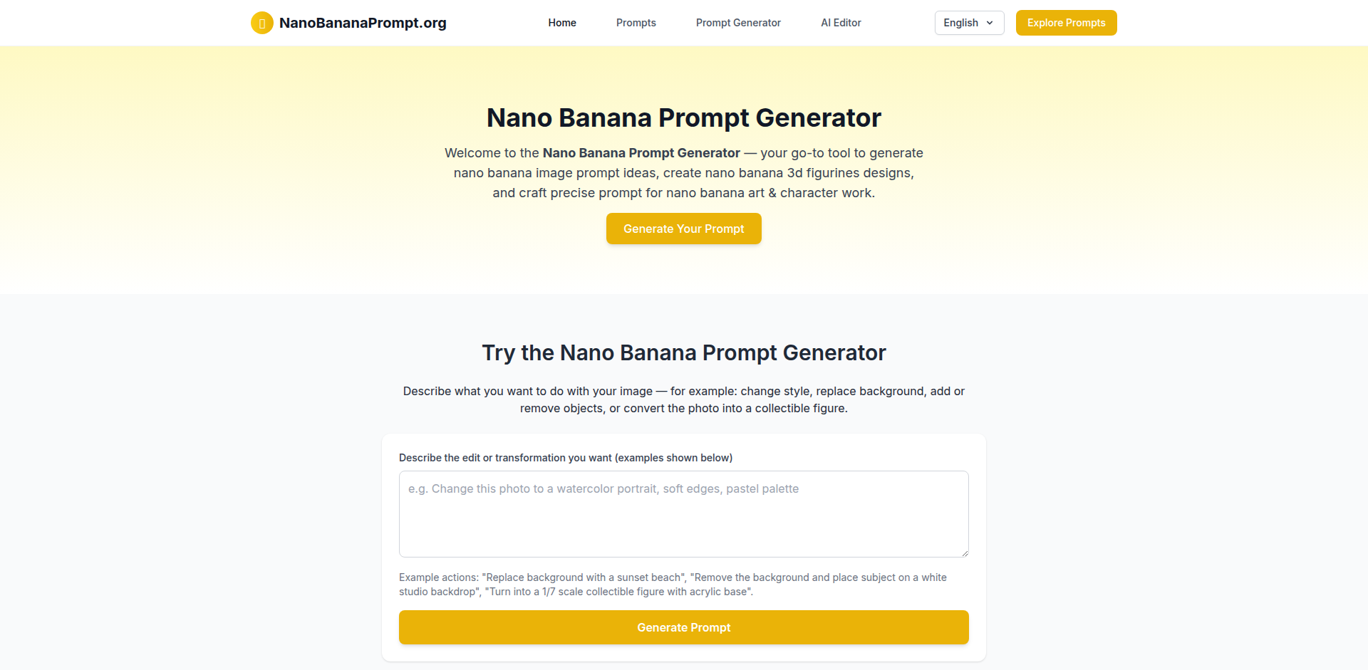 Nano Banana Prompt Forge