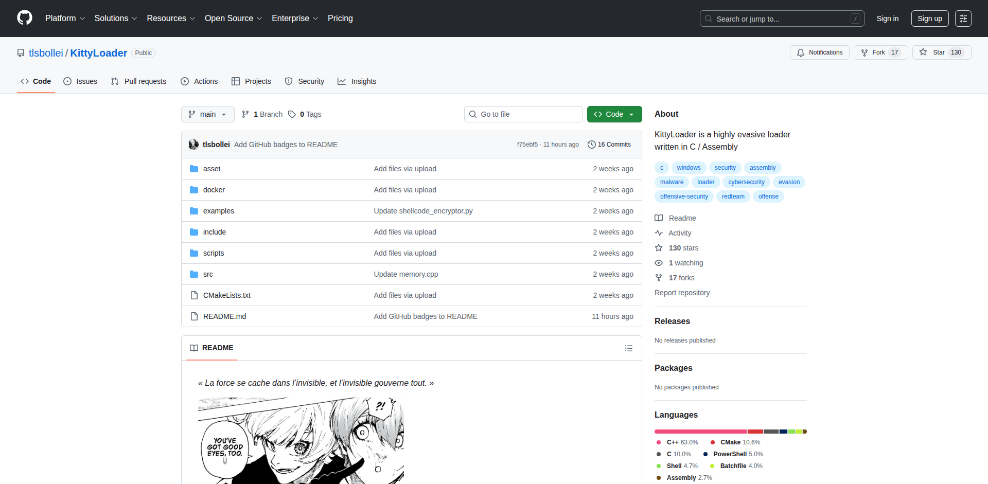 KittyLoader: Stealthy Shellcode Evasion Engine