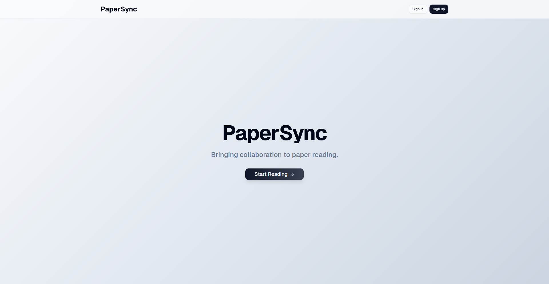 PaperSync: 论文互动阅读引擎