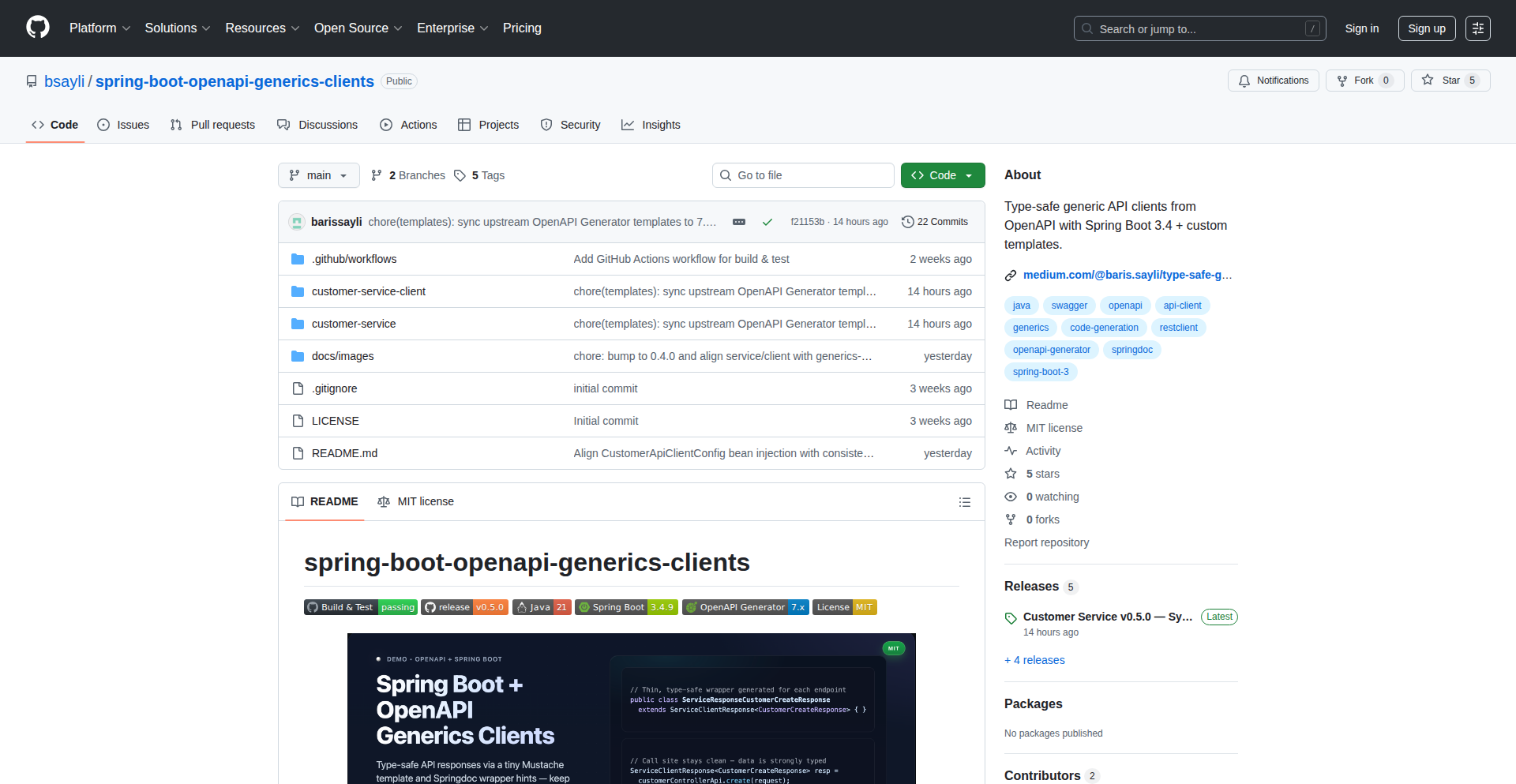 OpenAPIジェネレーター汎用クライアント