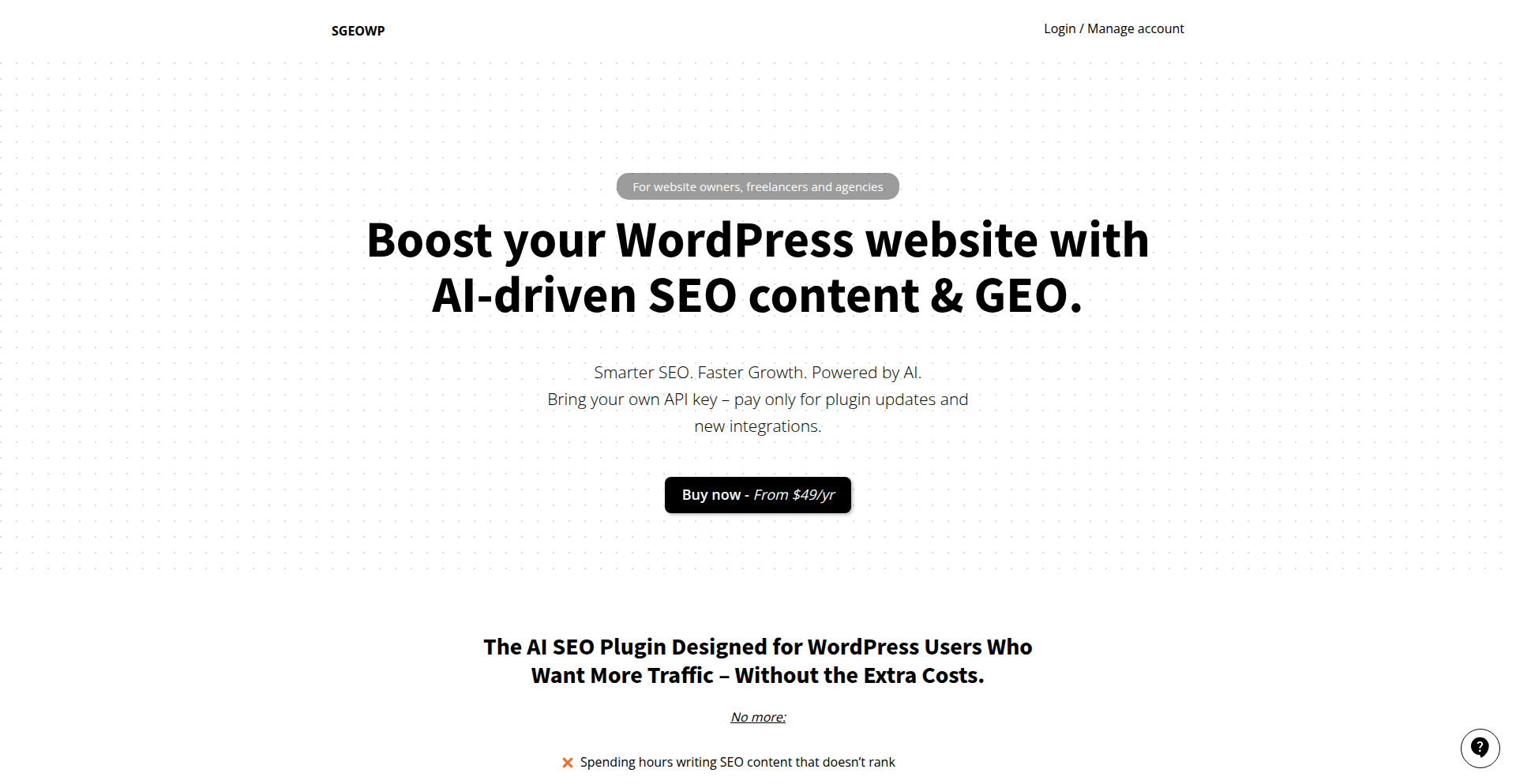 WordPress用AI SEOアシスタント