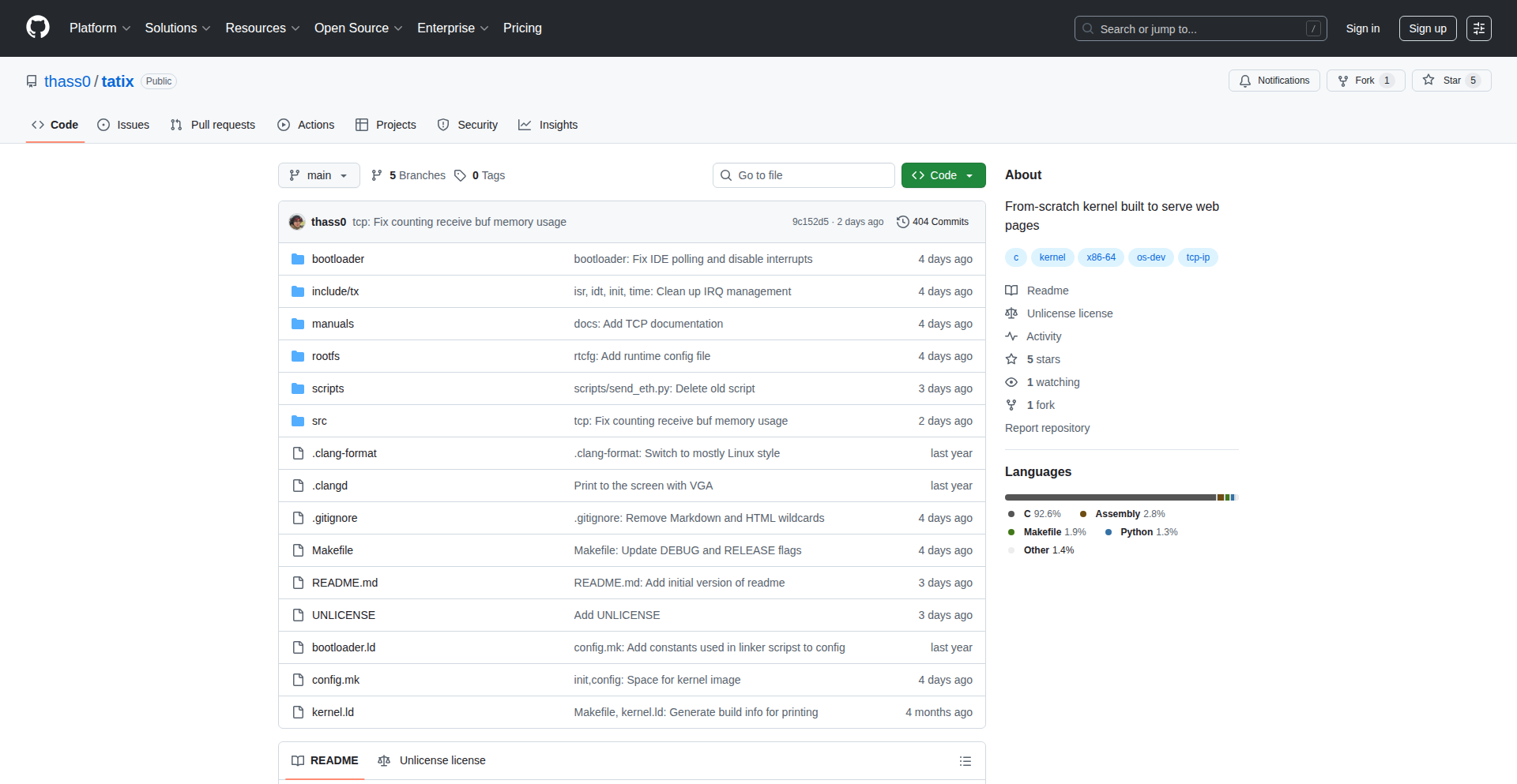 From-Scratch OS for Serving Blog