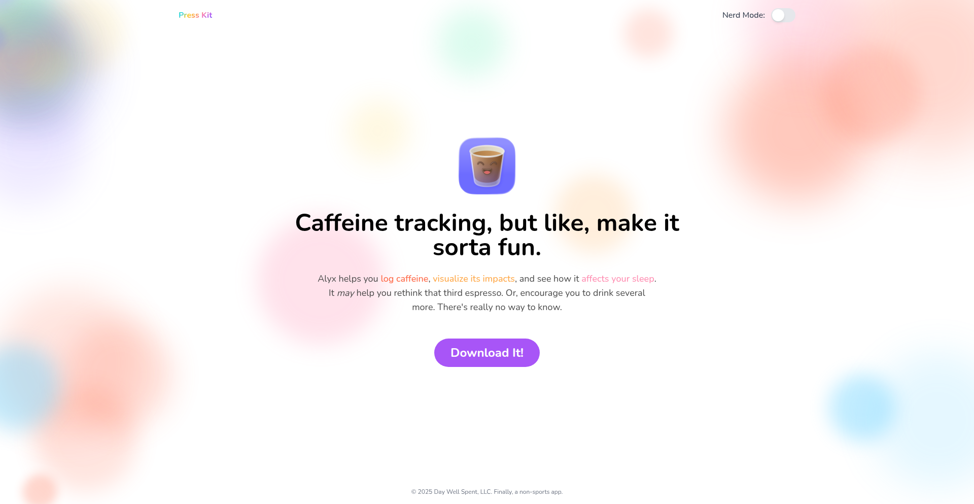Alyx: 飲んだコーヒーを記録するシンプルなカフェイントラッカー