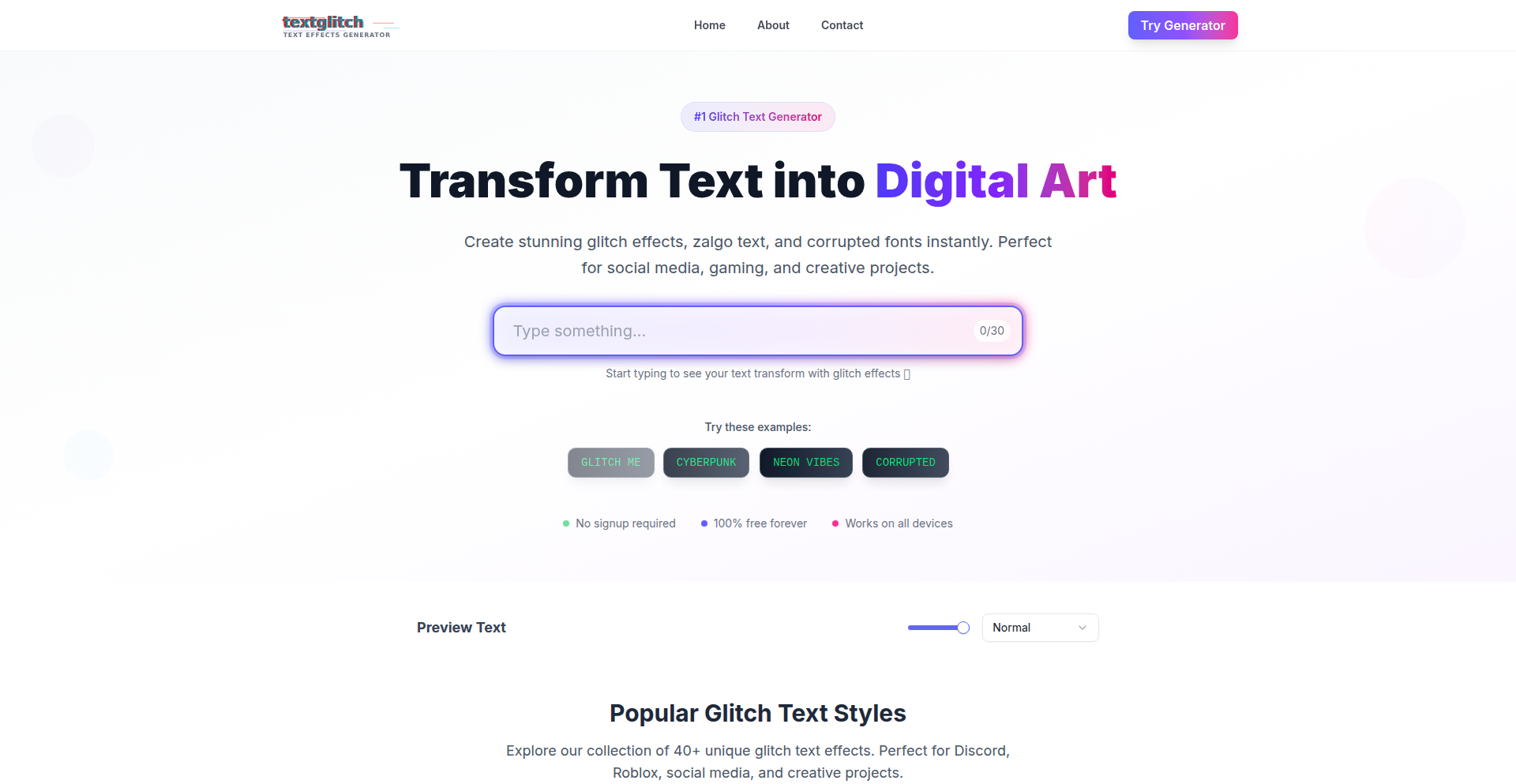 TextGlitch: 視覚的混沌を生成するUnicodeイリュージョン