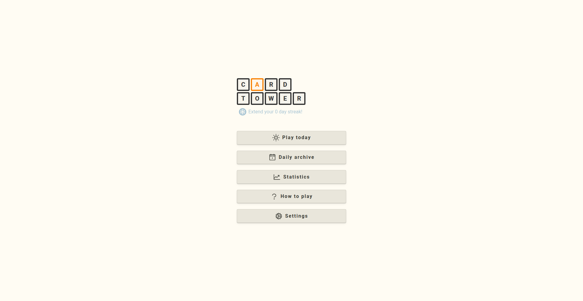 Word Tower