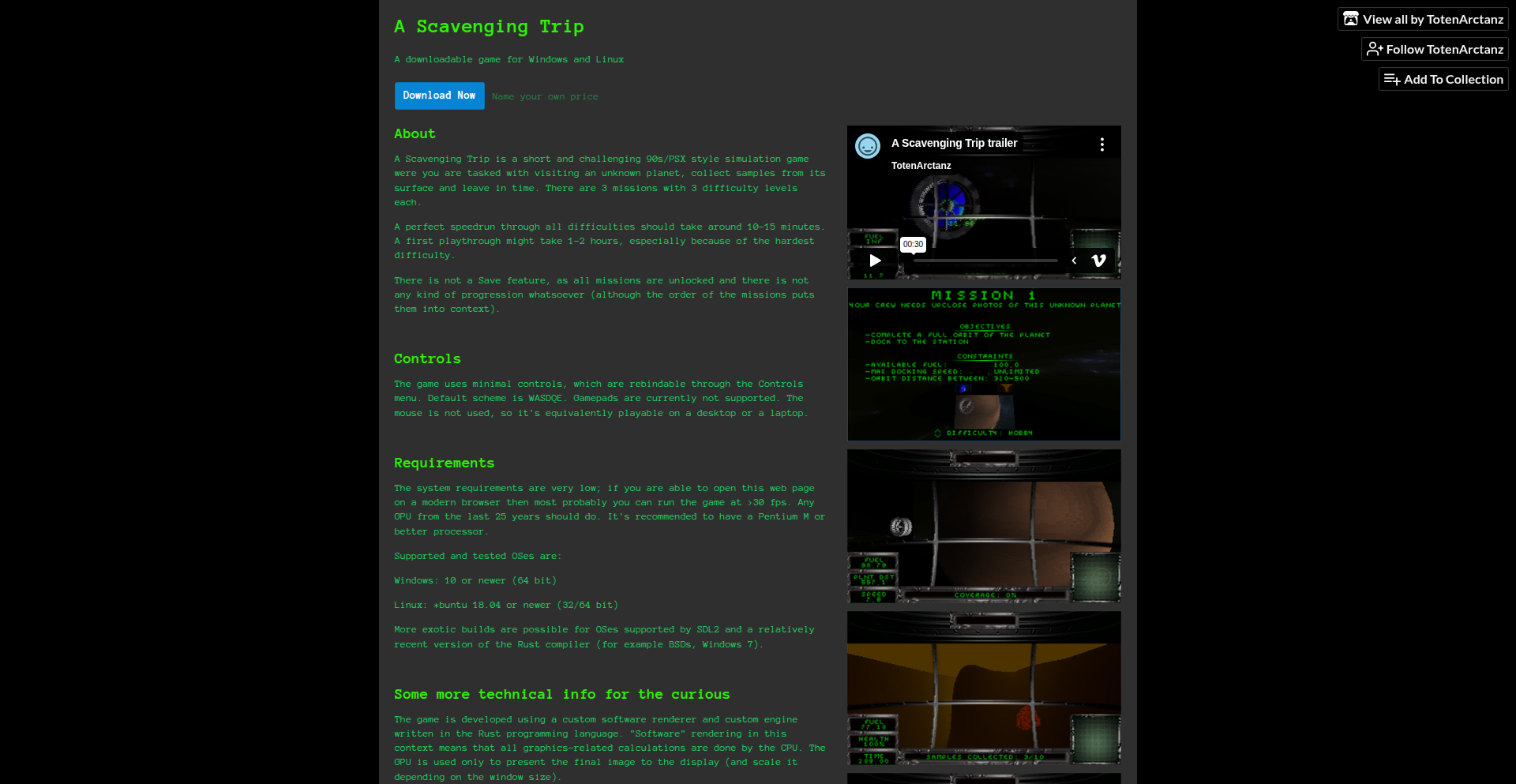 Rust-Powered PSX/DOS Style Retro Renderer