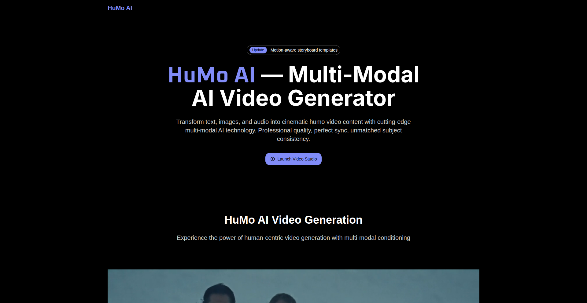 HuMo AI - マルチモーダル映像生成スタジオ