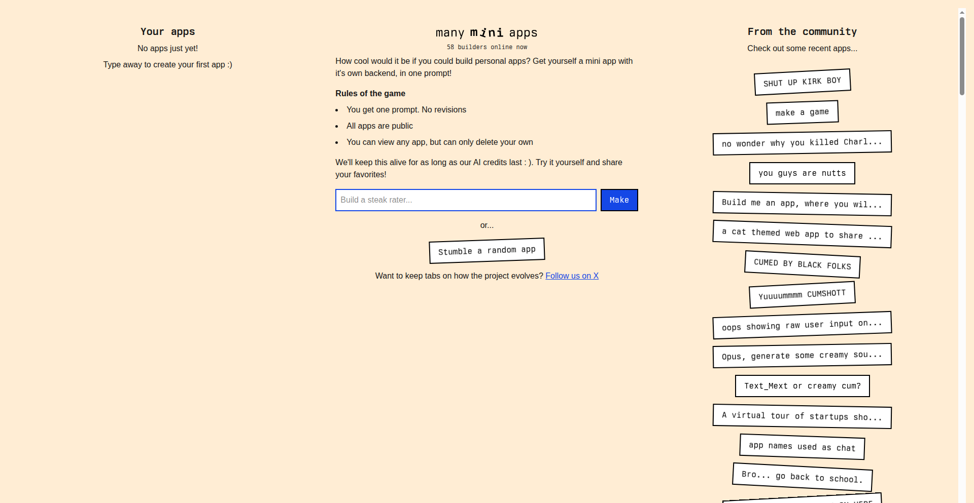 Prompt-to-MiniApp Studio