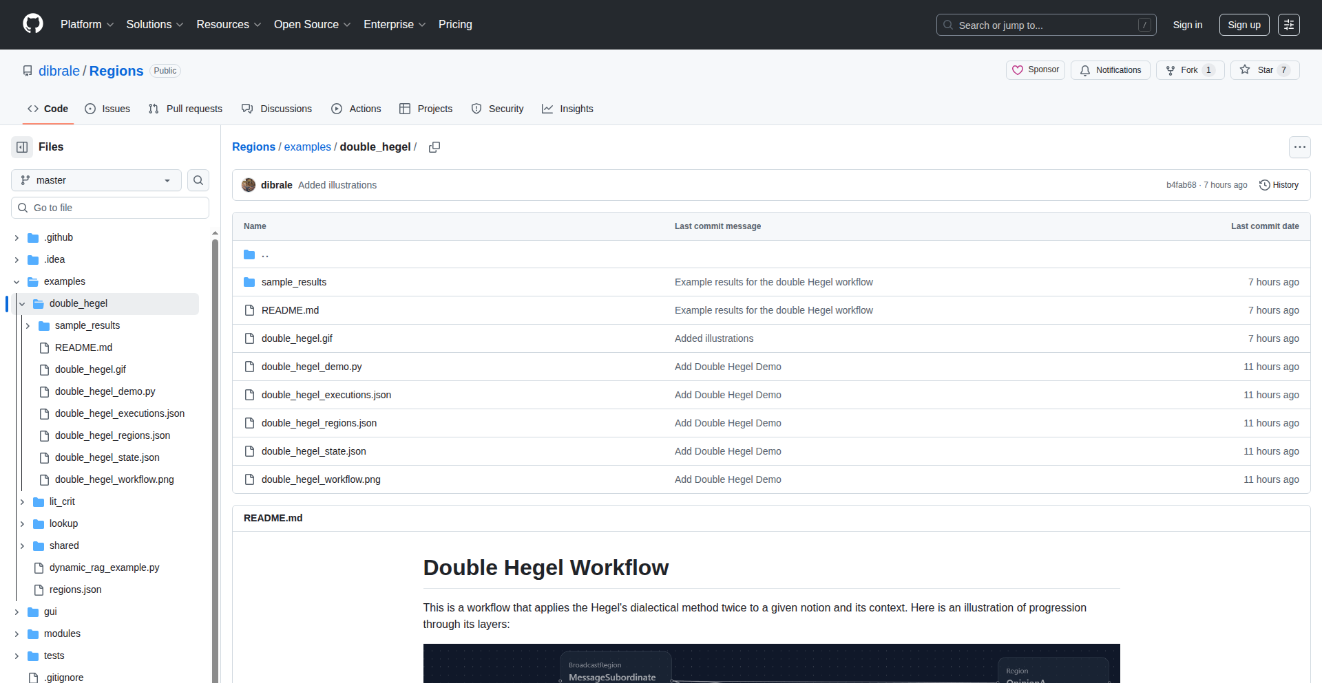 Regions Readme Reflector