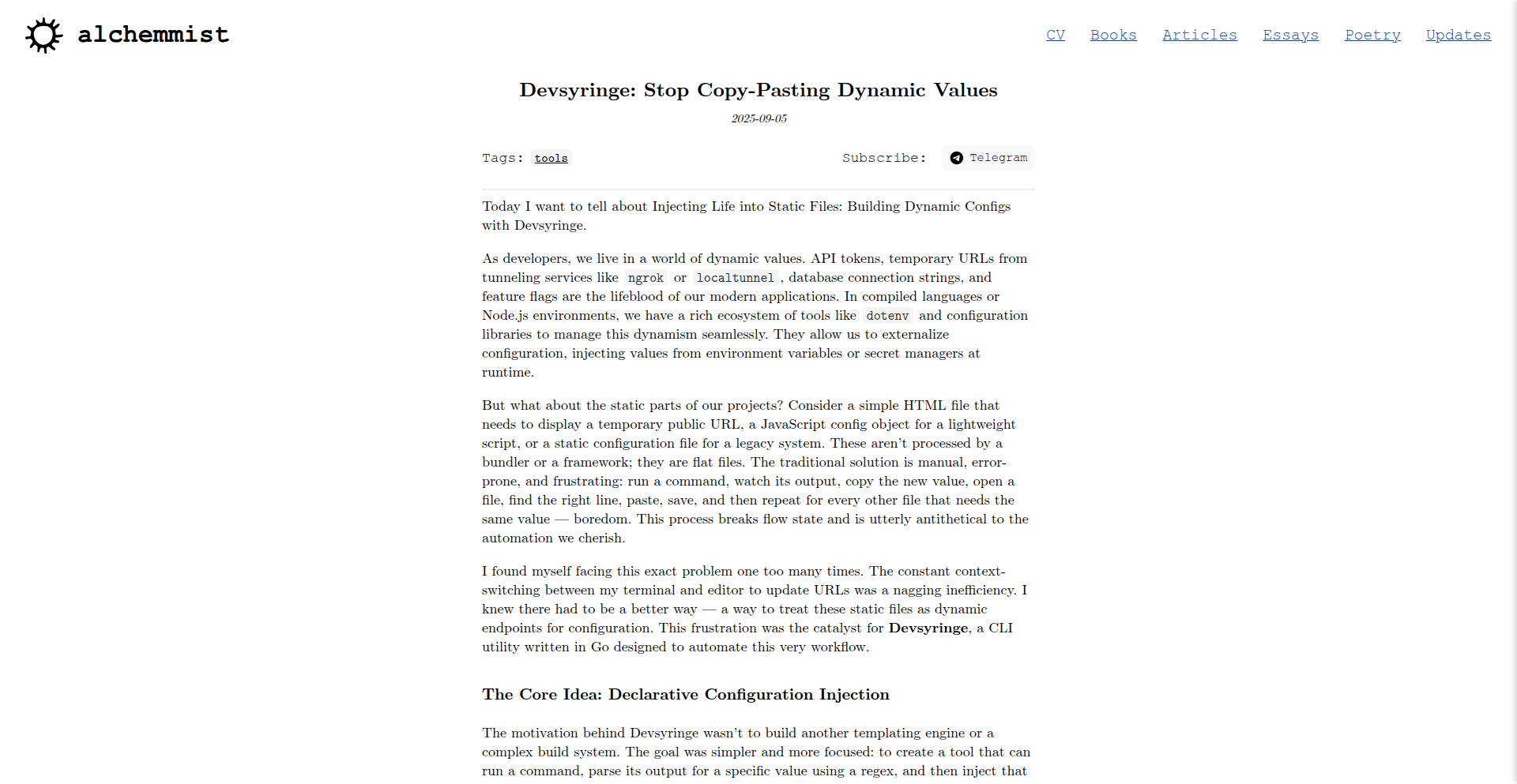 DevSyringe: 动态注入神器