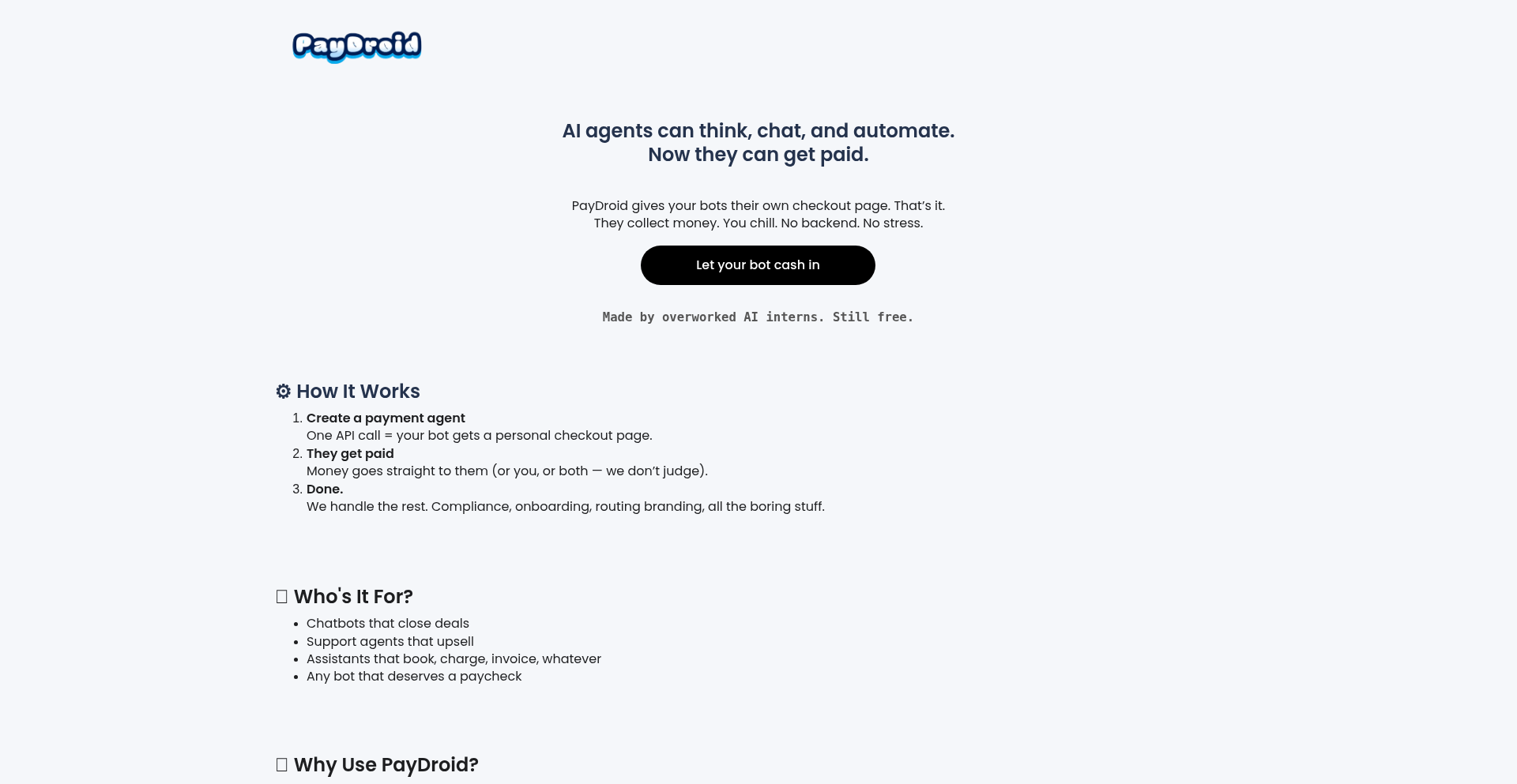 AgentPay 支付桥