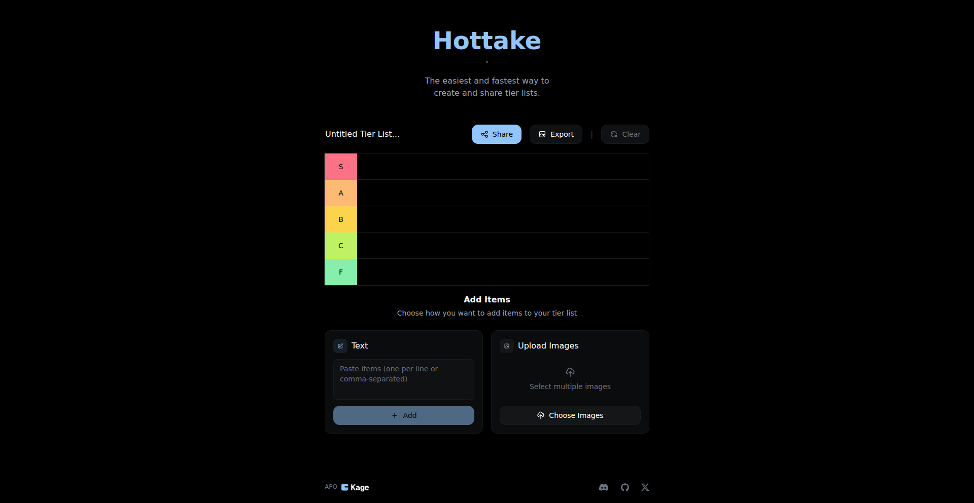 Hottake - 熾熱意見の視覚化ツール