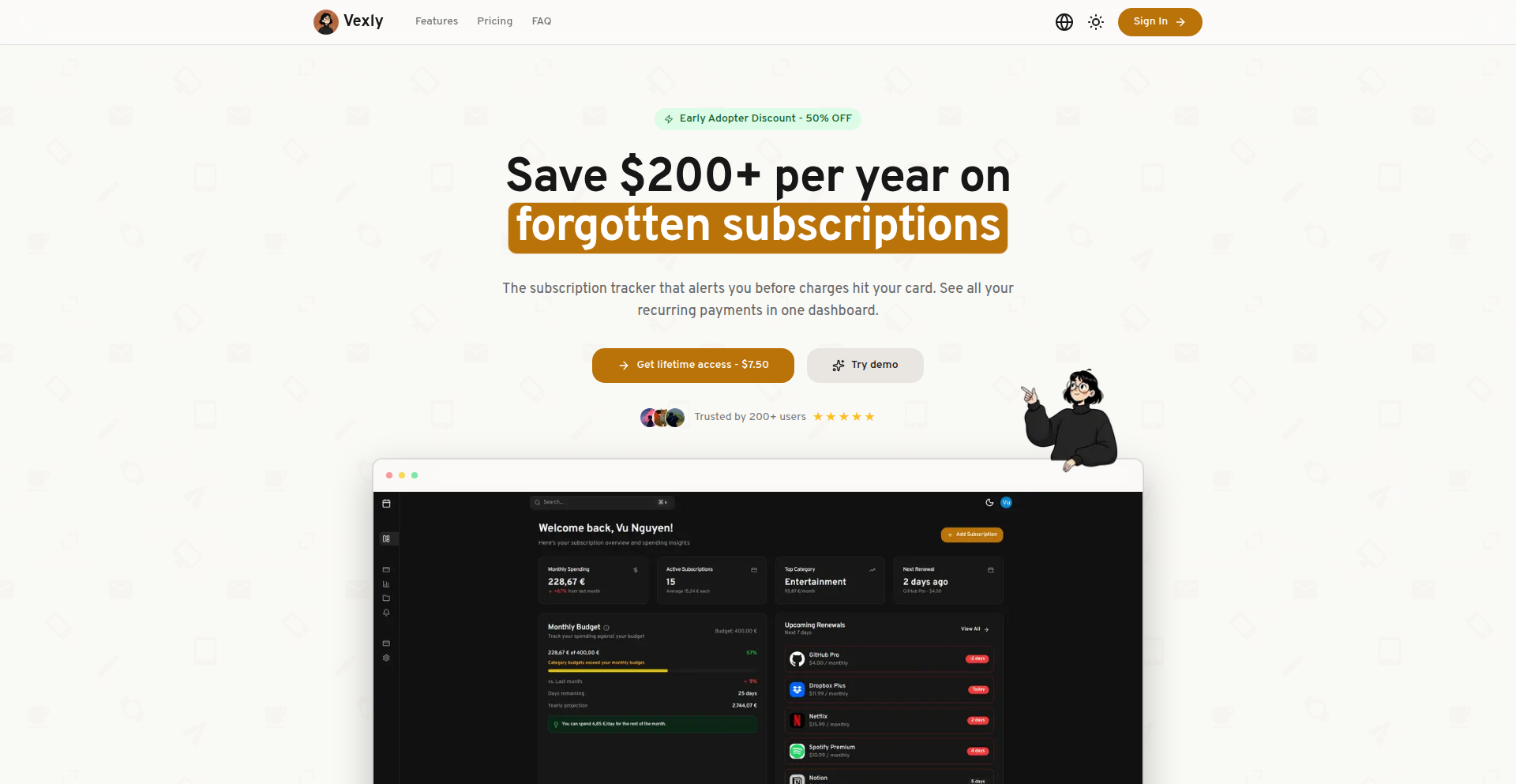 Subscription Tracker