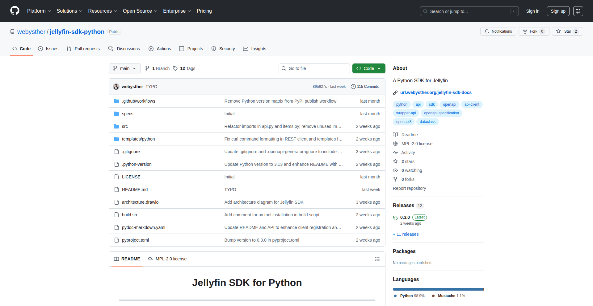 JellyfinAPI Maestro