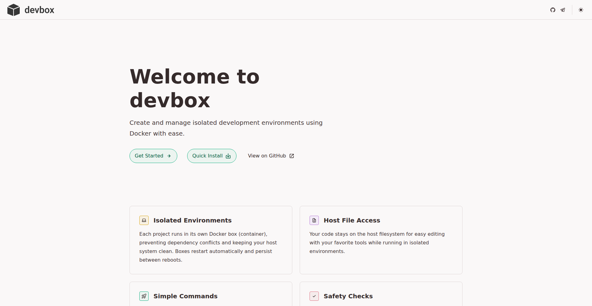 Devbox: 隔離された開発環境構築ツール