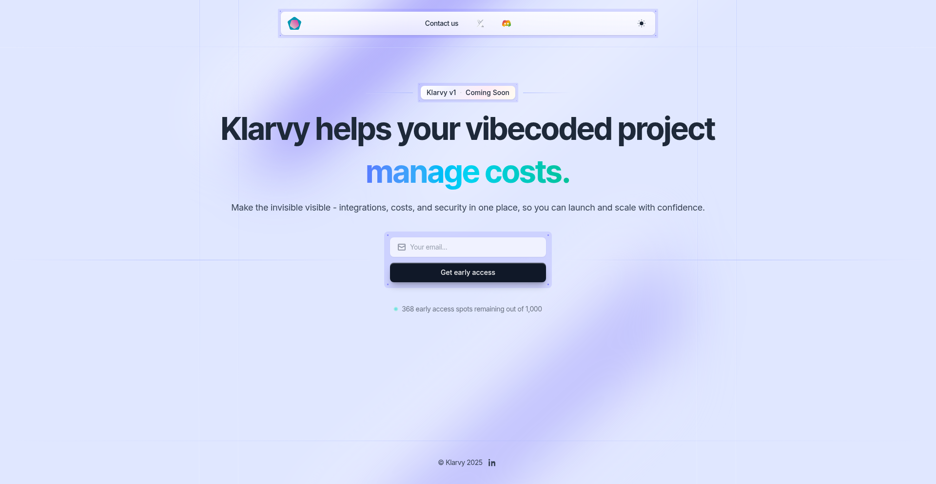 Vibecodedプロジェクトのための可観測性ダッシュボード