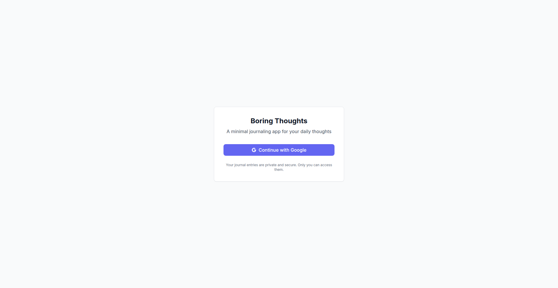 Minimalist Daily Journal - Cloud Sync PWA