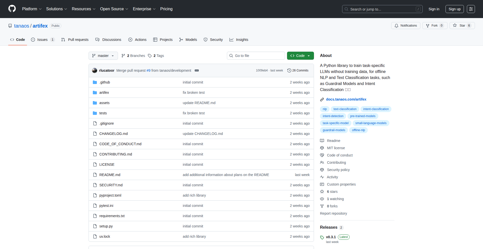 Artifex: データなしで特化型LLMを生成するPythonライブラリ