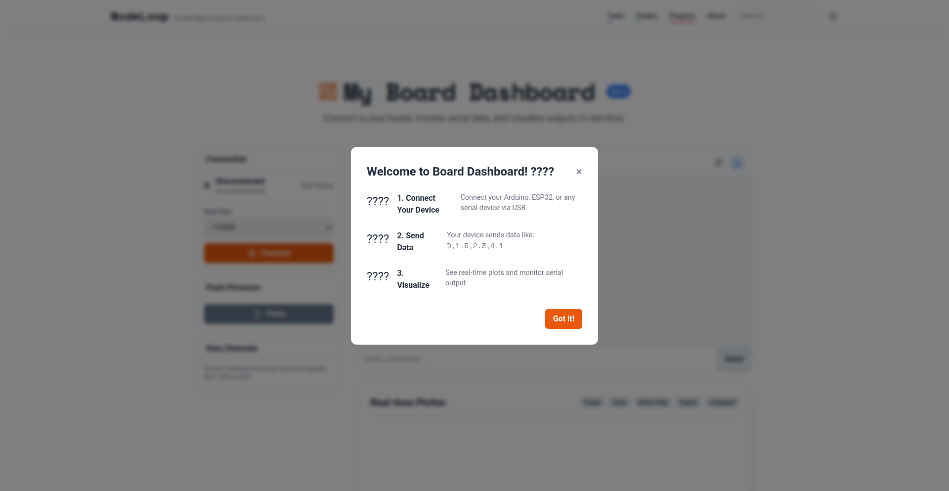 NodeLoop Dashboard: ブラウザからMCUを直接操作