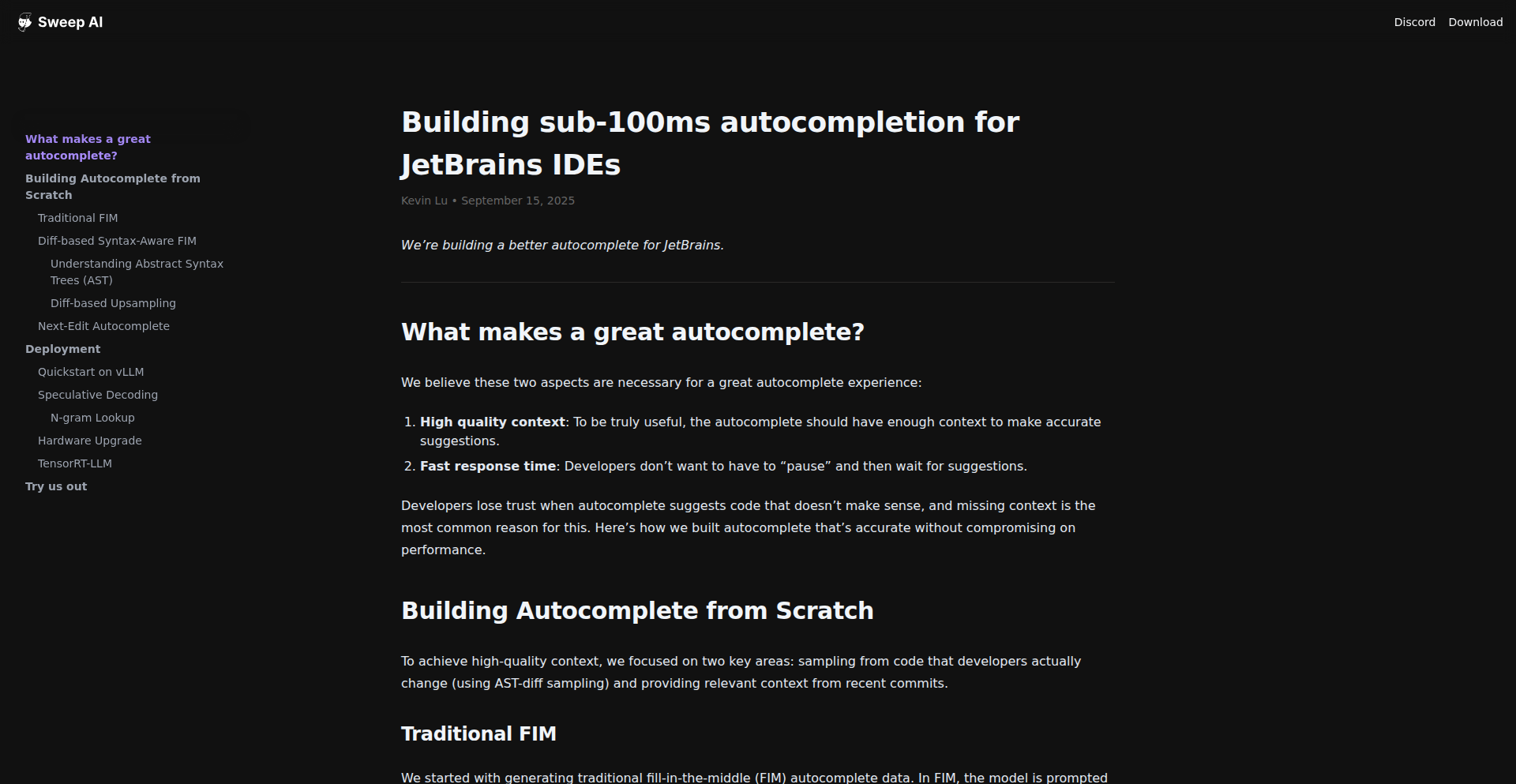 JetBrains IDE 超高速補完エンジン