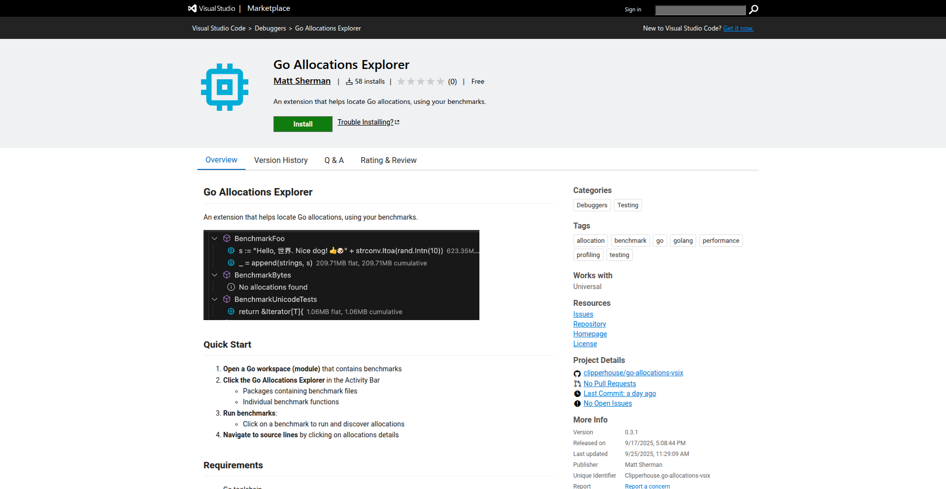 Goメモリフロー探索器 (Go Memory Flow Explorer)