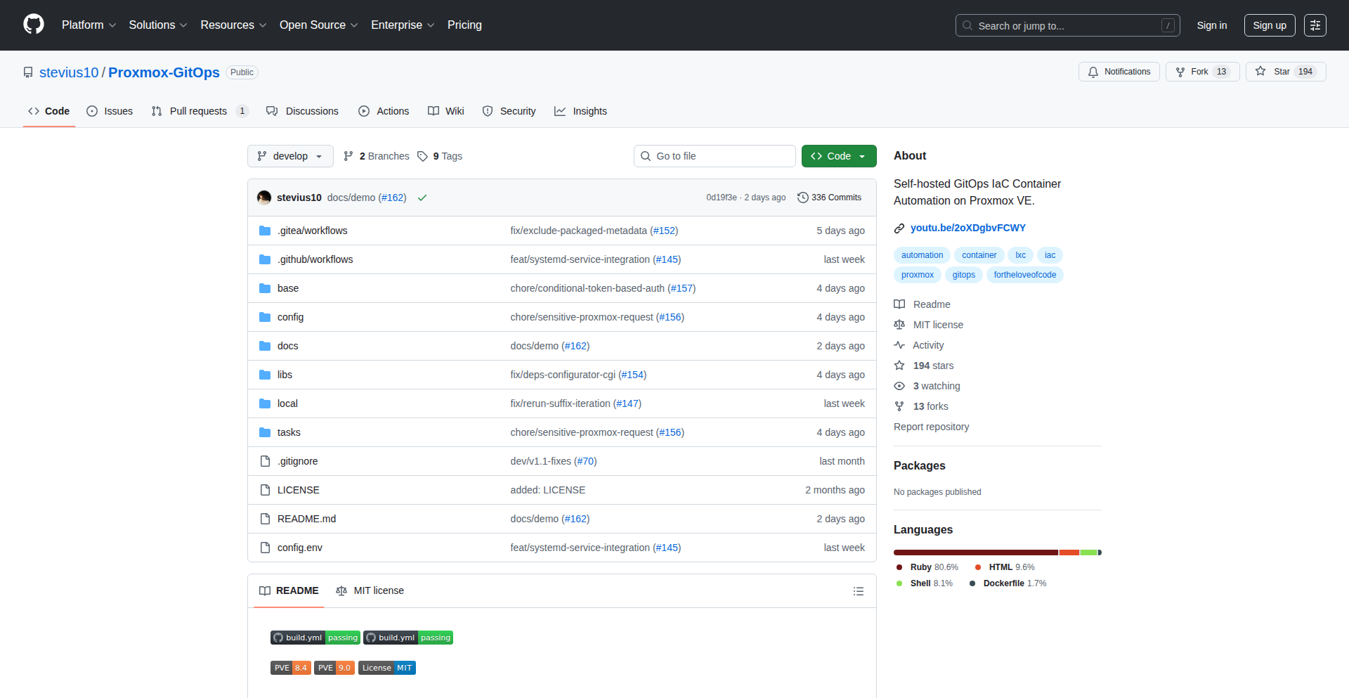 Proxmox-GitOps Automator