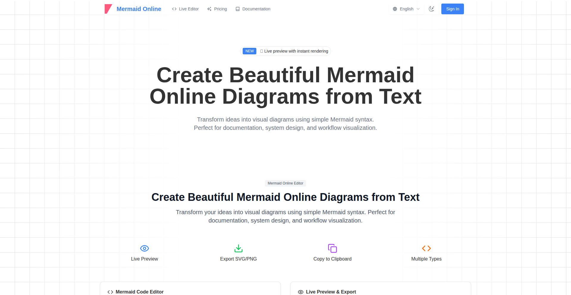 MermaidLive Editor