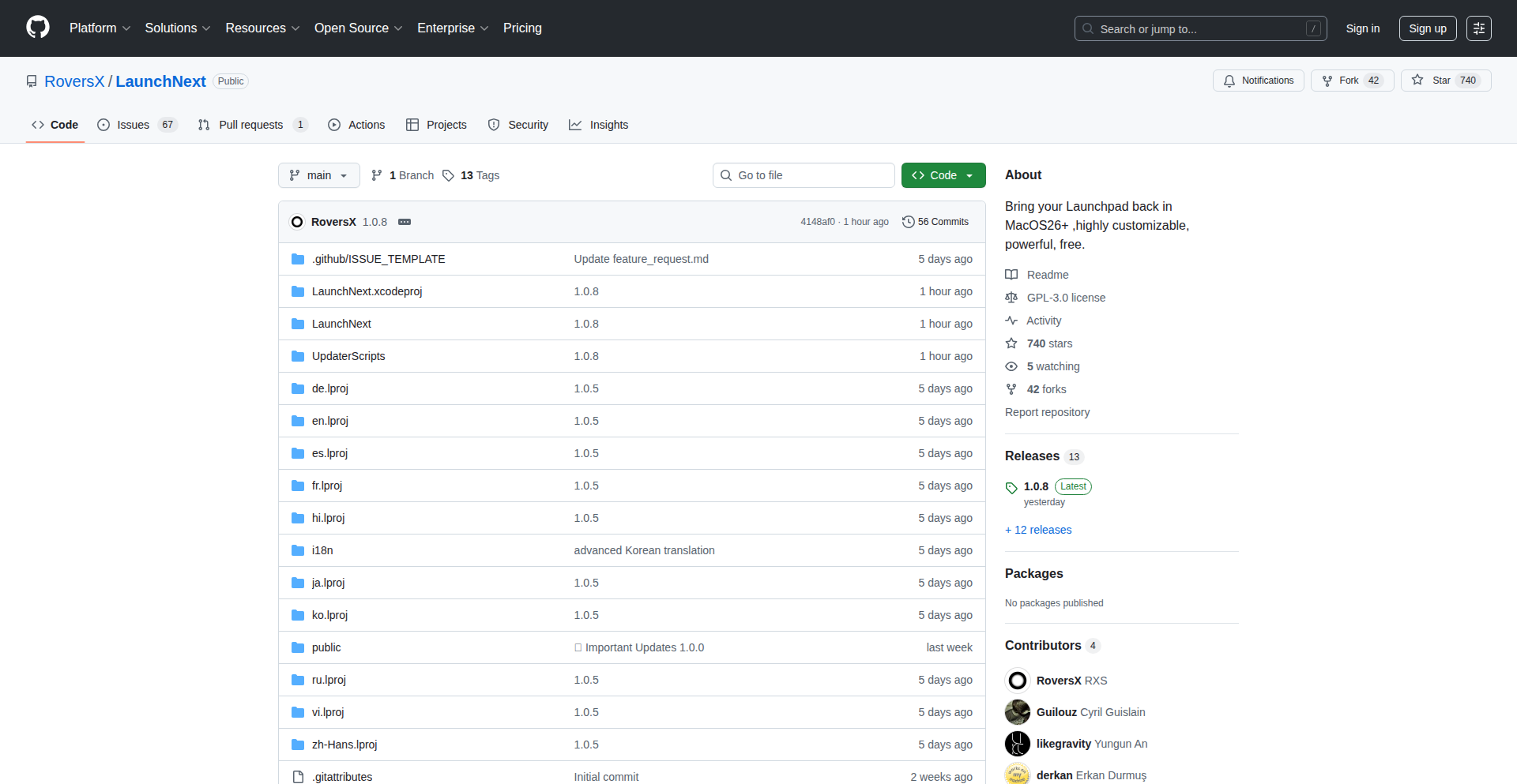 OpenLaunchpadX