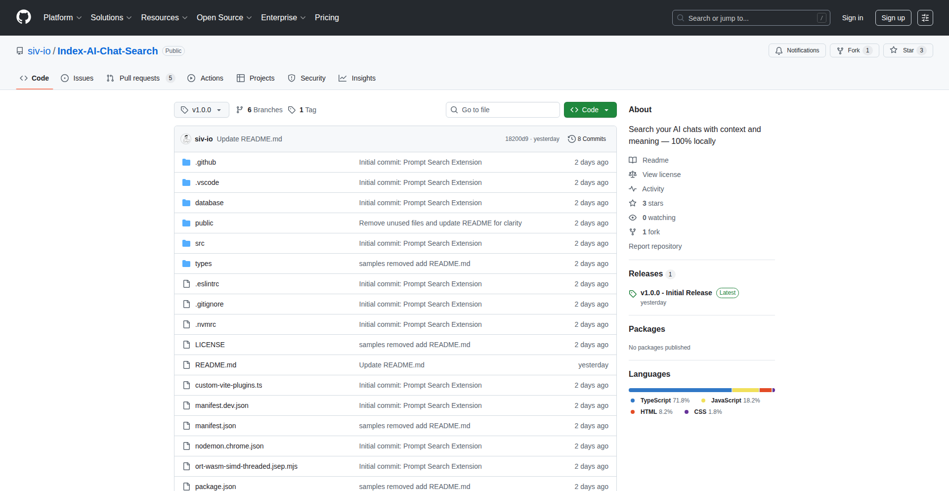 LocalSense AI Search