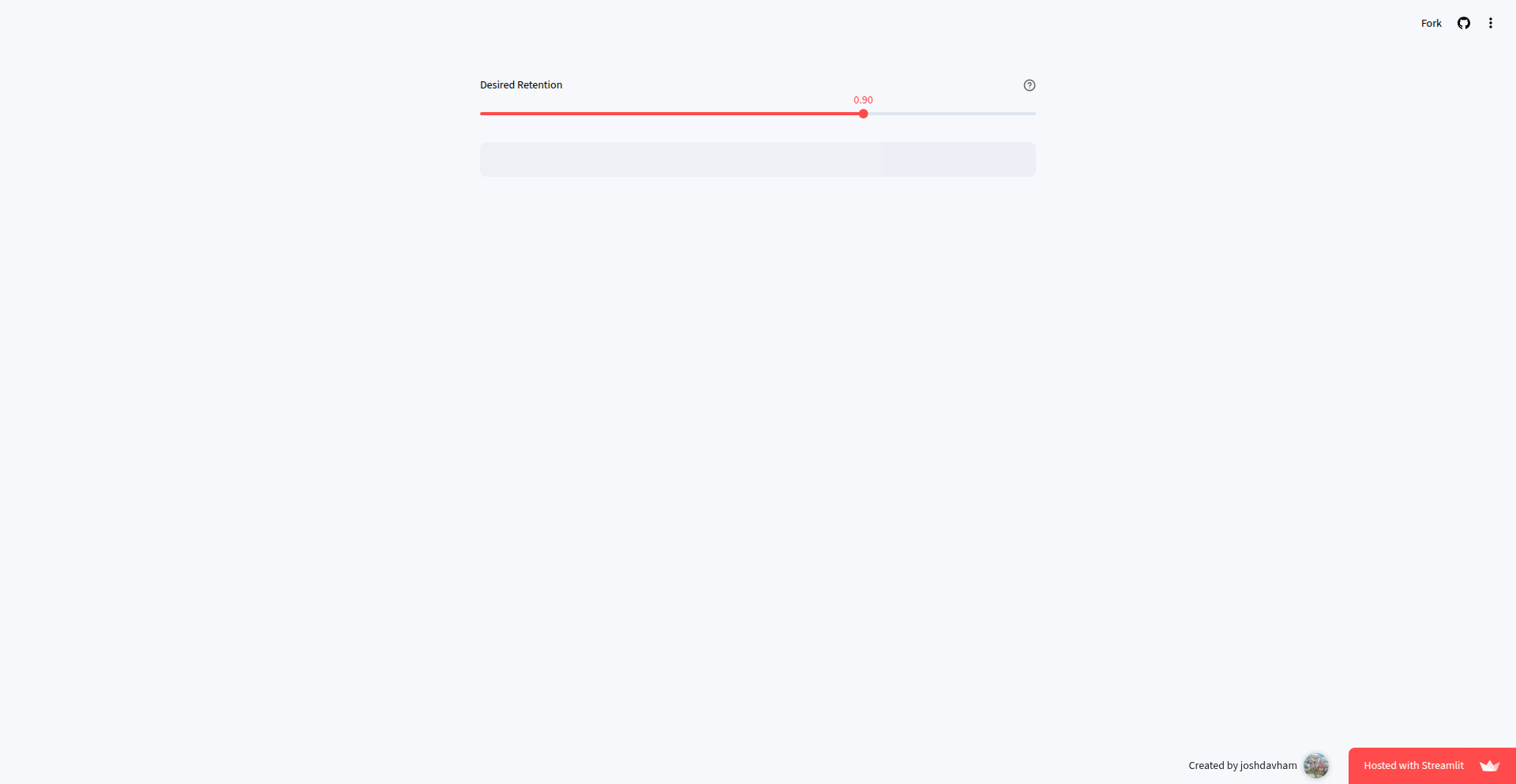 Interactive Forgetting Curve Visualizer