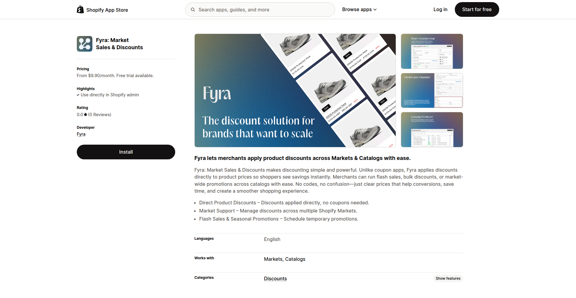 Fyra: Effortless Shopify Discount Orchestrator